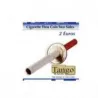 Moneda Atravesada por Cigarrillo - 2€