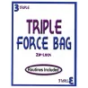 Bolsa de Triple Forzaje Transparente
