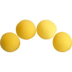 Set de 4 Bolas de Esponja de 2"
