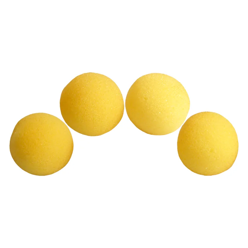 Set de 4 Bolas de Esponja de 2"