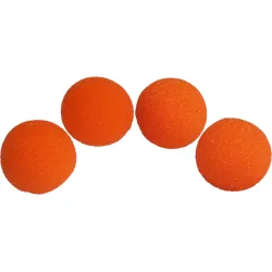 Set de 4 Bolas de Esponja de 2"