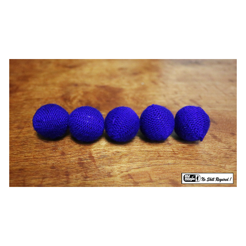Set de 5 Bolas de Crochet con Chop